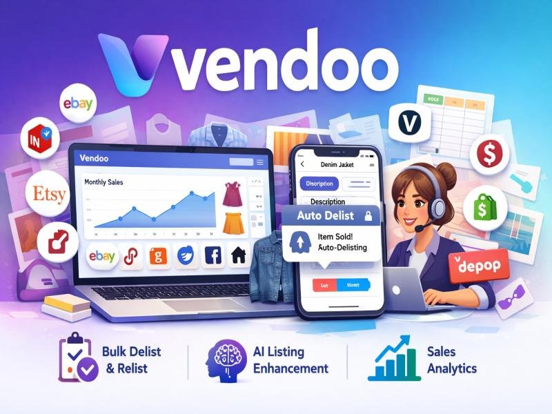 Vendoo Your Go To Tool for Multichannel Online Selling