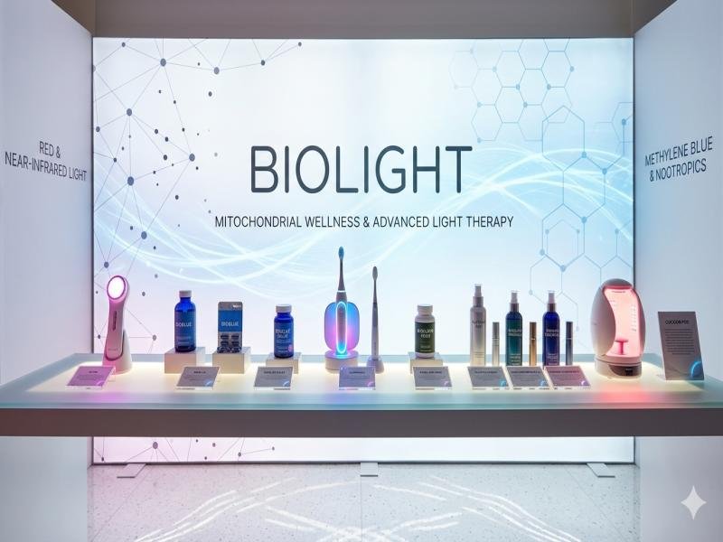 BioLight wellness technology red light therapy mitochondrial support longevity biohacking devices