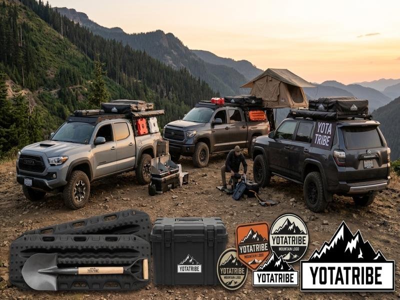 Yotatribe Toyota Accessories Premium Tacoma Grilles LED Light Kits Off Road Upgrades