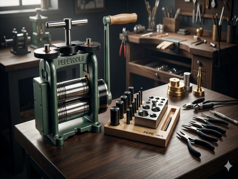 Pepetools Jewelry Tools Professional Rolling Mills Permanent Jewelry Welder Precision Metalsmith Equipment