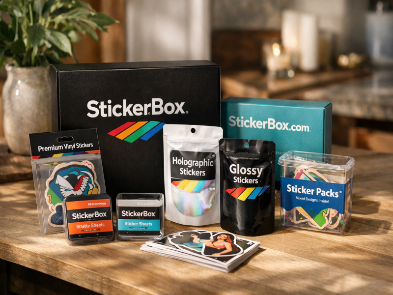 Stickerbox AI Sticker Printer Complete Product Guide and Store Overview