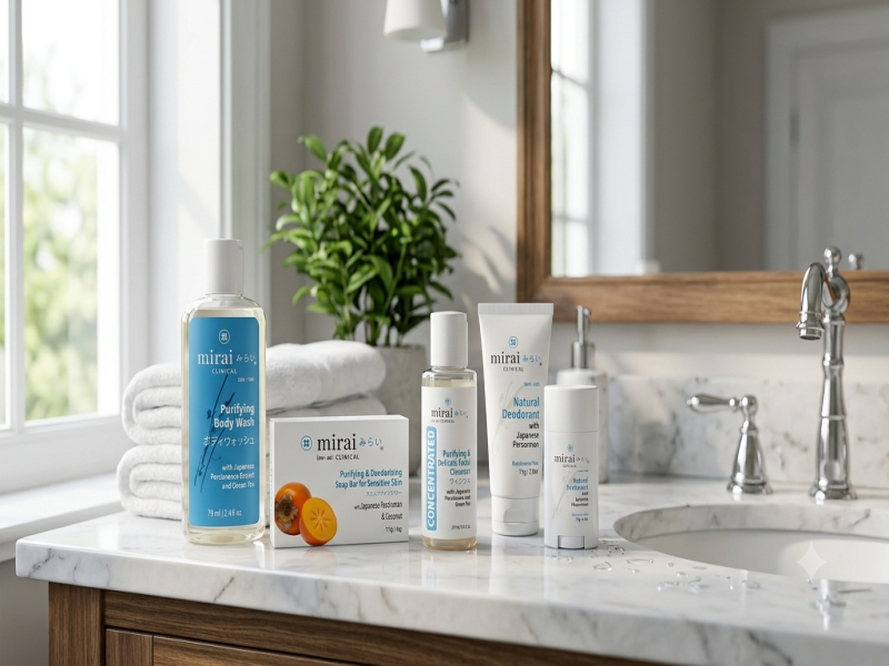 Mirai Clinical | Natural Persimmon Skincare & Body Care
