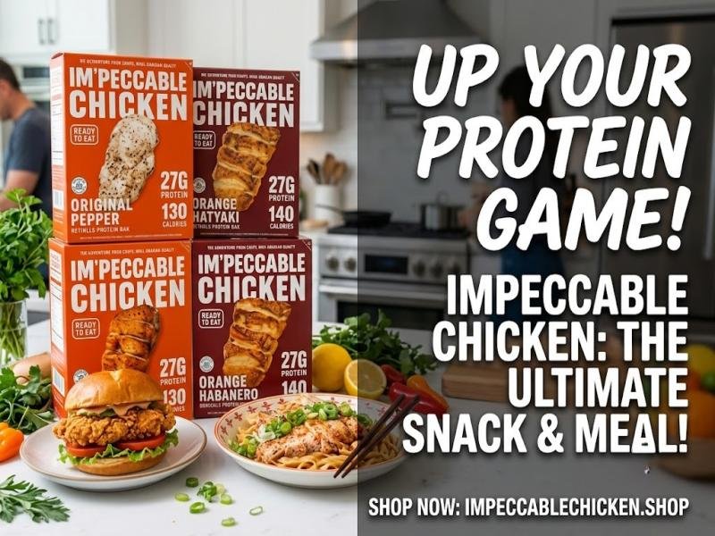 Ready to Eat Chicken Breast A Guide to Clean Protein for Busy Schedules